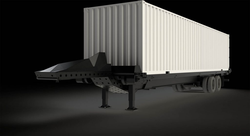 Stealth 40 Concept with Container