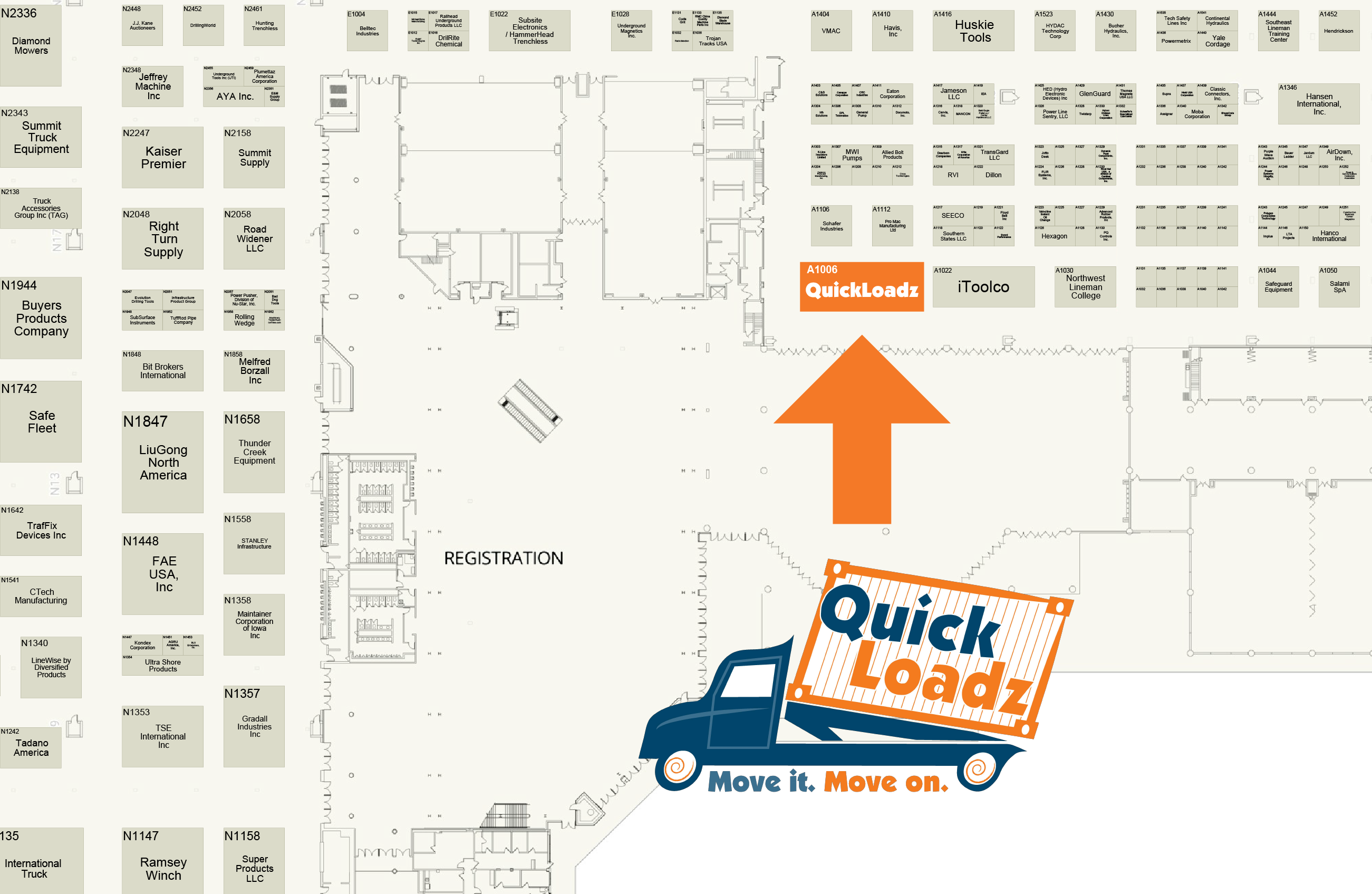 The Utility Expo Floorplan