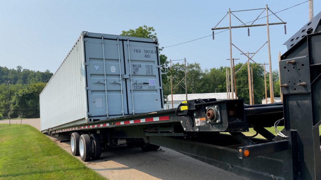 QuickLoadz loading a container